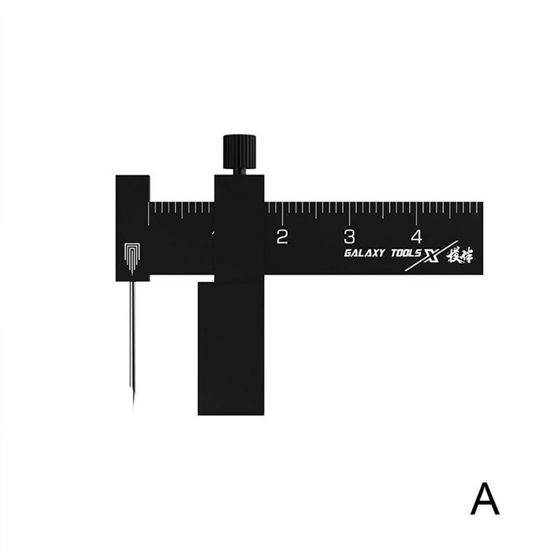 T14a02/t14a03 Equidistant Parallel Scriber Tool Of Marker Hobby Device Accessory Craft Isometric Gundam Model Black/red Scr E5h6: A