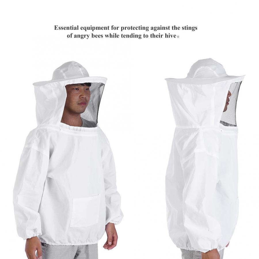 Biavl beskyttelsesjakke jakkesæt biholdning biavler udstyr fuldkropsbi fjerner handsker
