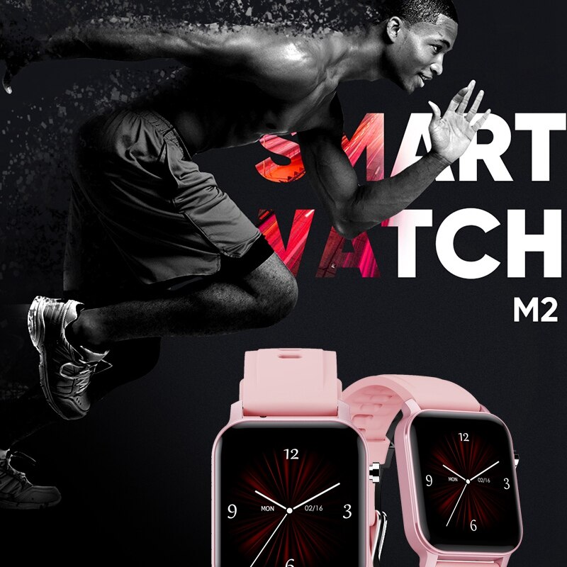 Smart Watch Fitness Watch Smart Watch IP68 Waterproof for Android Ios with Heart Rate Monitor