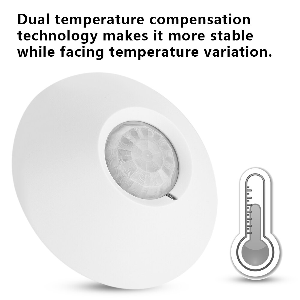 pir sensor 12V Wired Indoor Top Mounted 360 Degree Passive Infrared Motion Detection Sensor Alarm