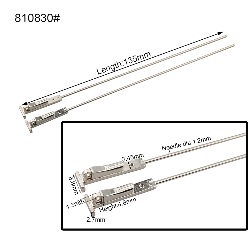 1Pair Eyeglasses Flex Hinge temple core eyewear glasses spring temple replacement repair accessory Various models: Silver