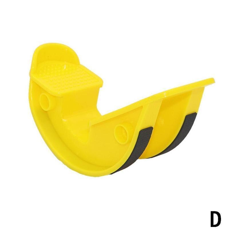Yoga Reflexology Foot Pedal Foot Arch Calf Ankle Stretch Board Relaxation Fitness Stretch Plate Massage Foot Pedal: yellow
