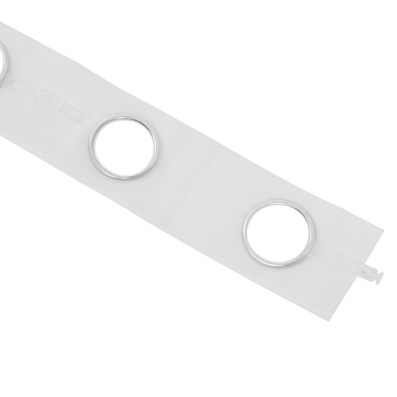 4X 5M Oogje Gordijn Tape 40 Ringen Accessoires Naaien Zilveren Gordijnen Jaloezieën