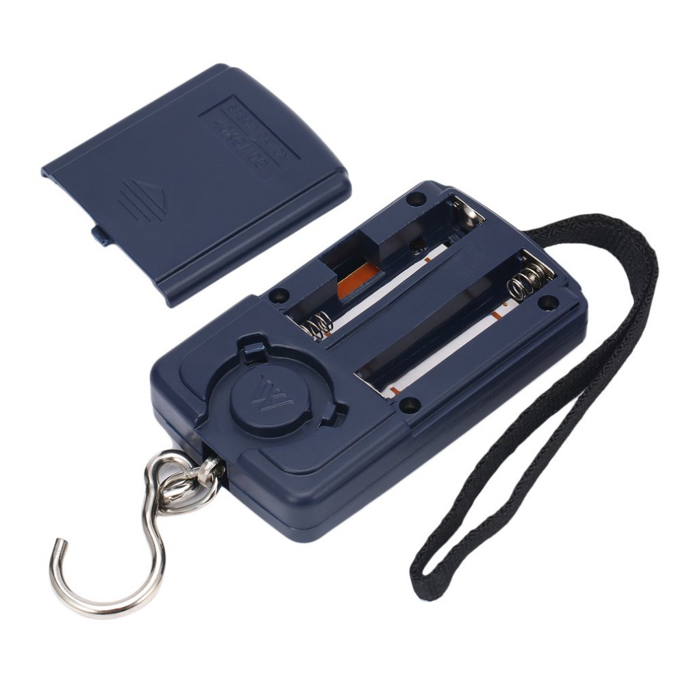 1PC Multifunctionele Mini 40kg/10g Elektronische Hangende Visserijbagage Balanca Draagbare Digitale Handige Zakgewicht Haak Schaal