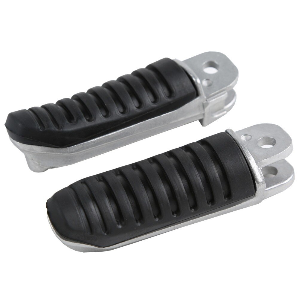 Fußrasten Für Suzuki GSF600 Bandit 1995-2004 - Motorrad Pedale Hinten Schwarz/Silber
