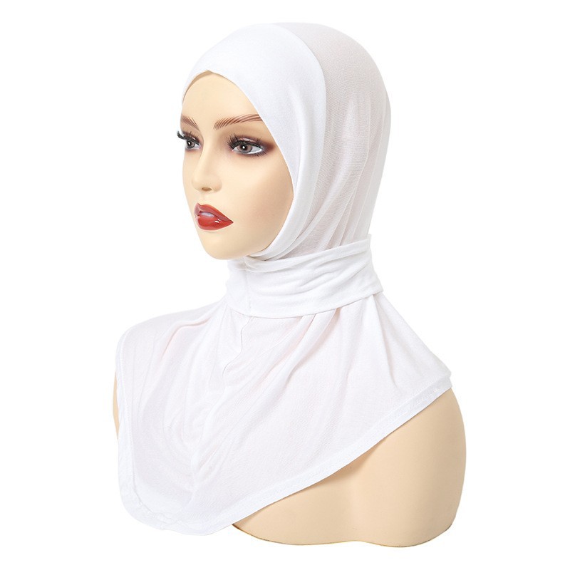 Classique Islam femmes prêt à porter Snap Fastener Hijabs pour femme couverture complète bandeau écharpe Turban casquettes Turbante Mujer