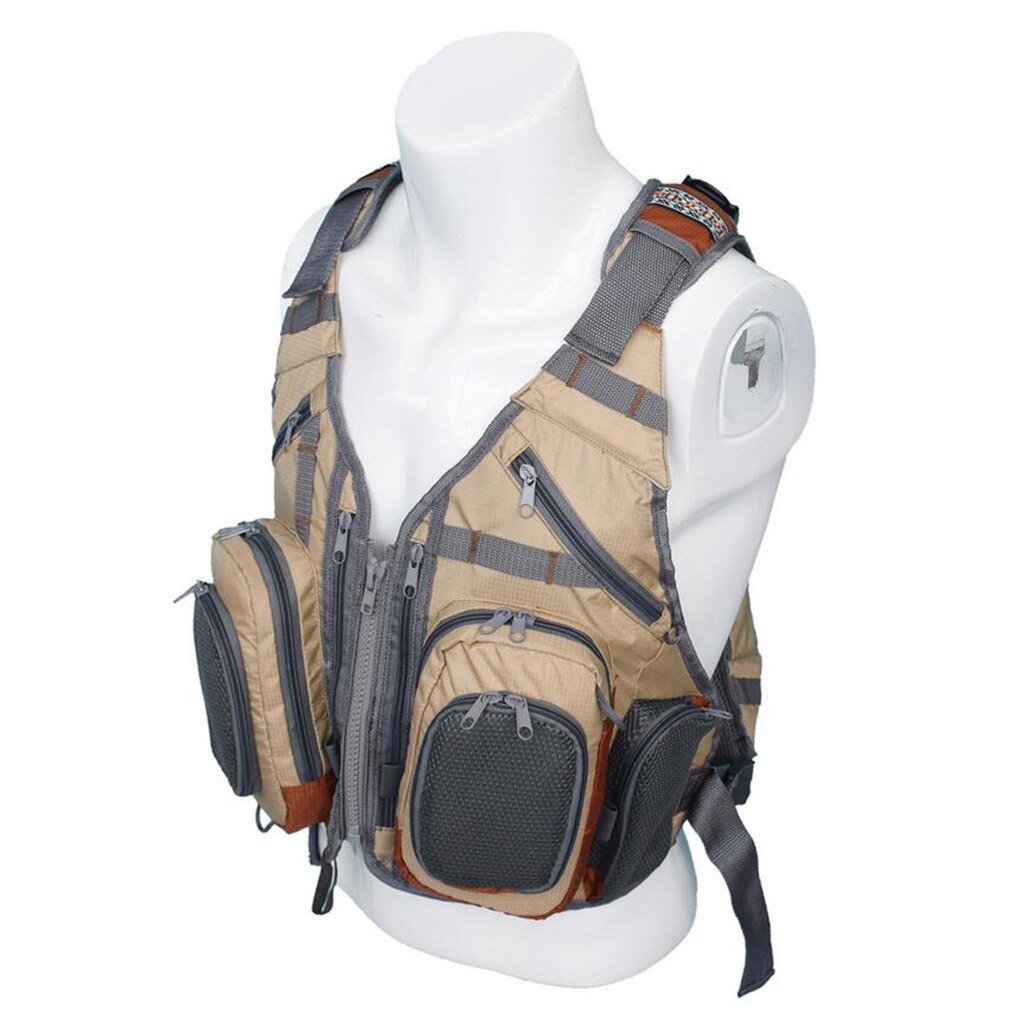 Fly Fishing Backpack Vest Combo Fishing Tackle Bag Director Mesh Vest