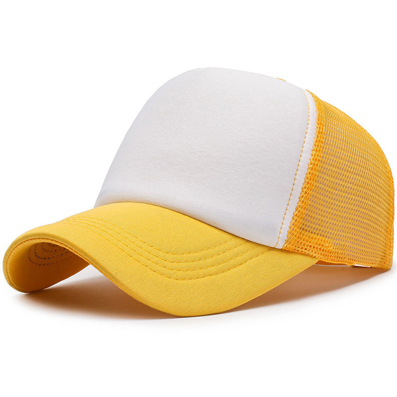 [northwood] herre trucker kasketter kvinder sommer kasket mesh baseball kasket snapback hatte gorra casquette homme: Gul