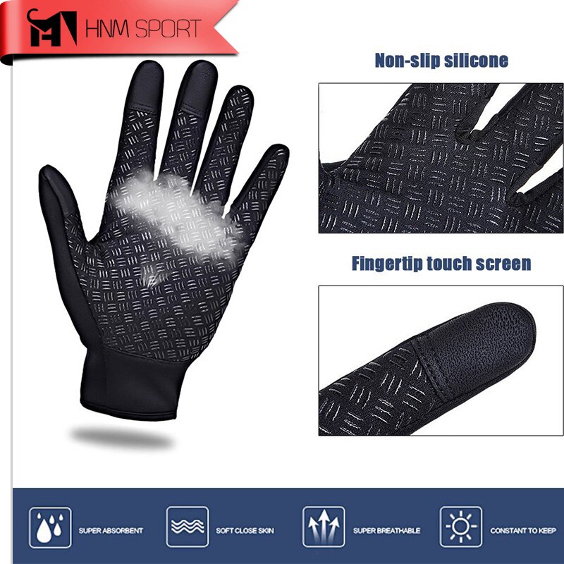 Winter Sport Windstopper Ski Handschoenen Warm Rijden Motorhandschoenen Outdoor Volledige Vinger Winddicht Handschoenen Luva Unisex