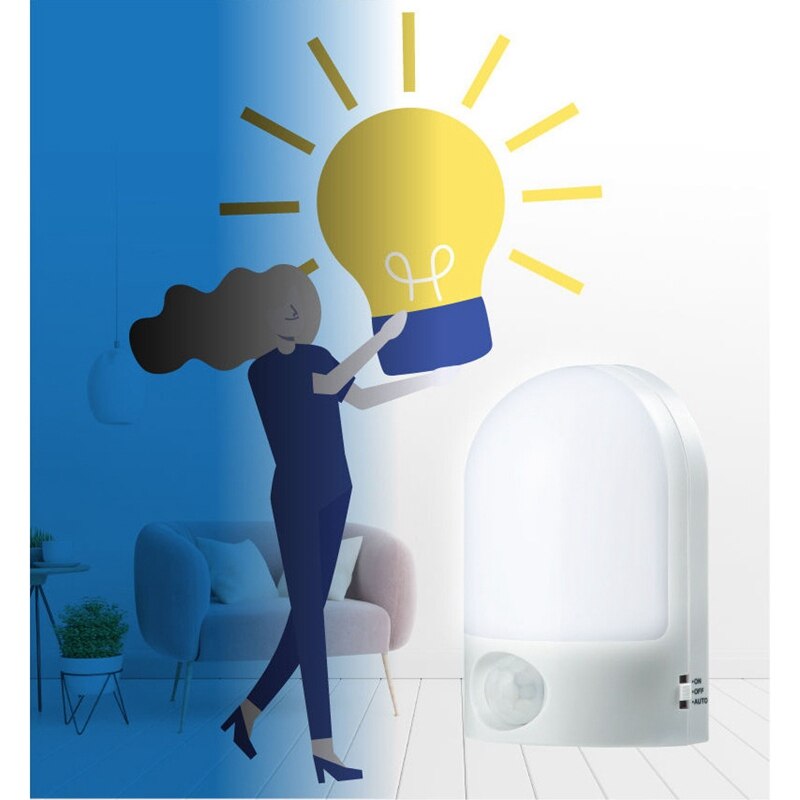 Plug In Night Light Dimmable LED Night Lights With Dusk To Dawn Sensor, Soft White 6500K Sleep Nightlight