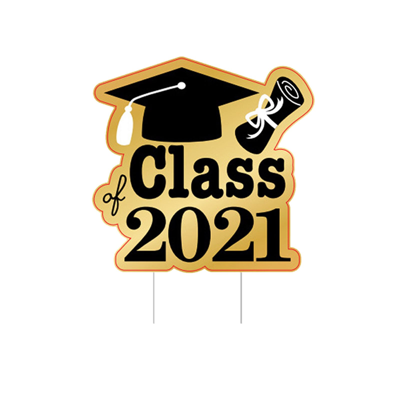 Graduation Season Outdoor Decoration Products Waterproof Garden Insert Signs Garden Insert Signs Garden PartyHome Decor