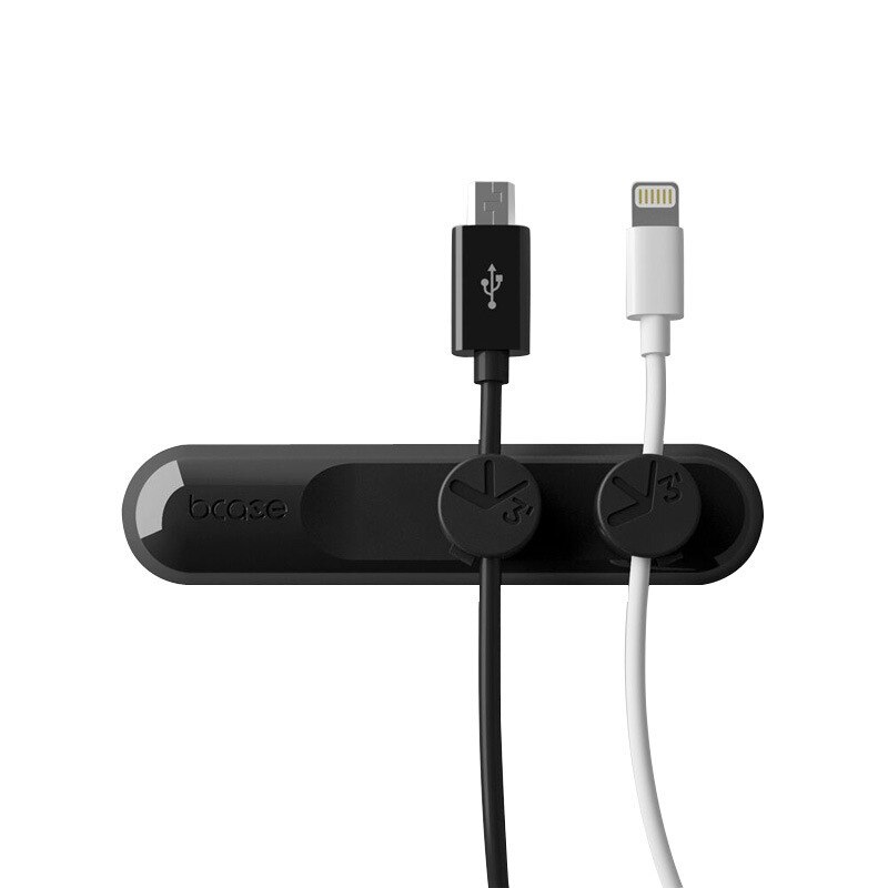 1PC Mobile Phone Cable Clip For Car Desktop Tidy Charger Cable Organizer For Data Cable Digital Wire Charging Cable Winder: 04