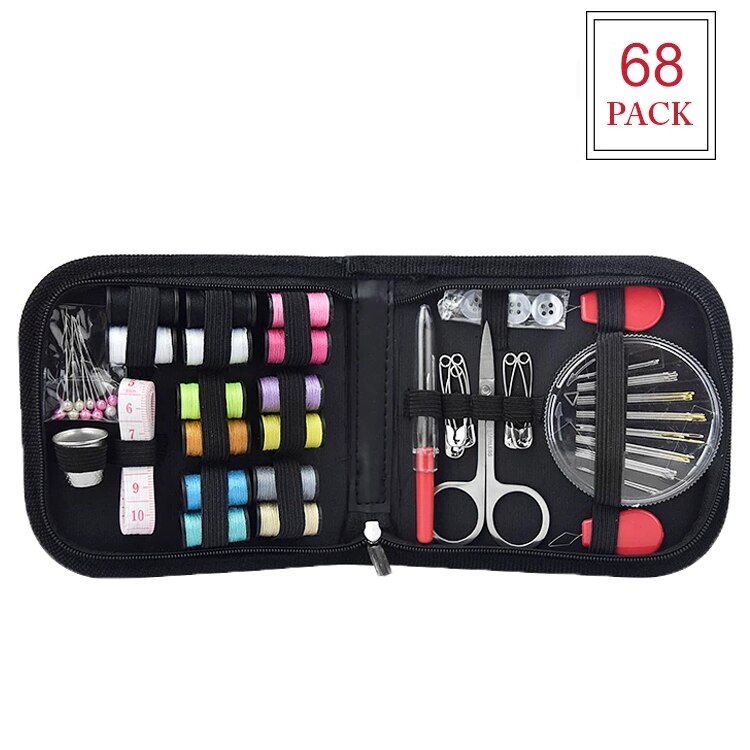 DIY Sewing Kits for Hand Quilting Stitching Embroidery Thread Arts Crafts Tools Accessories Sew Box 98/128/183/200/226 PCS Set: 68 PCS