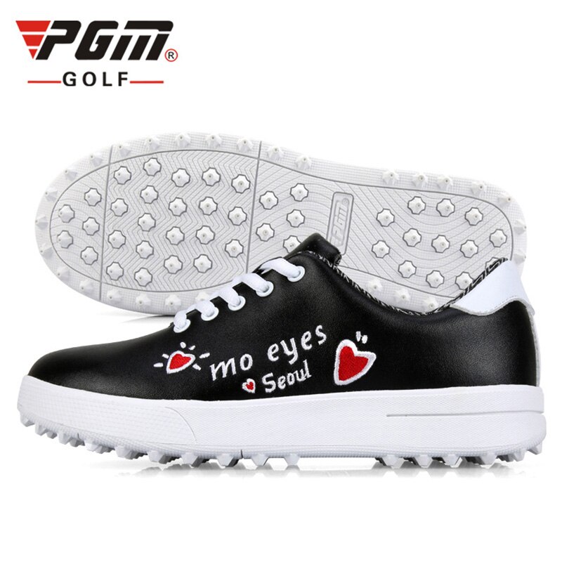 PGM outdoor waterproof non-slip girl golf shoes