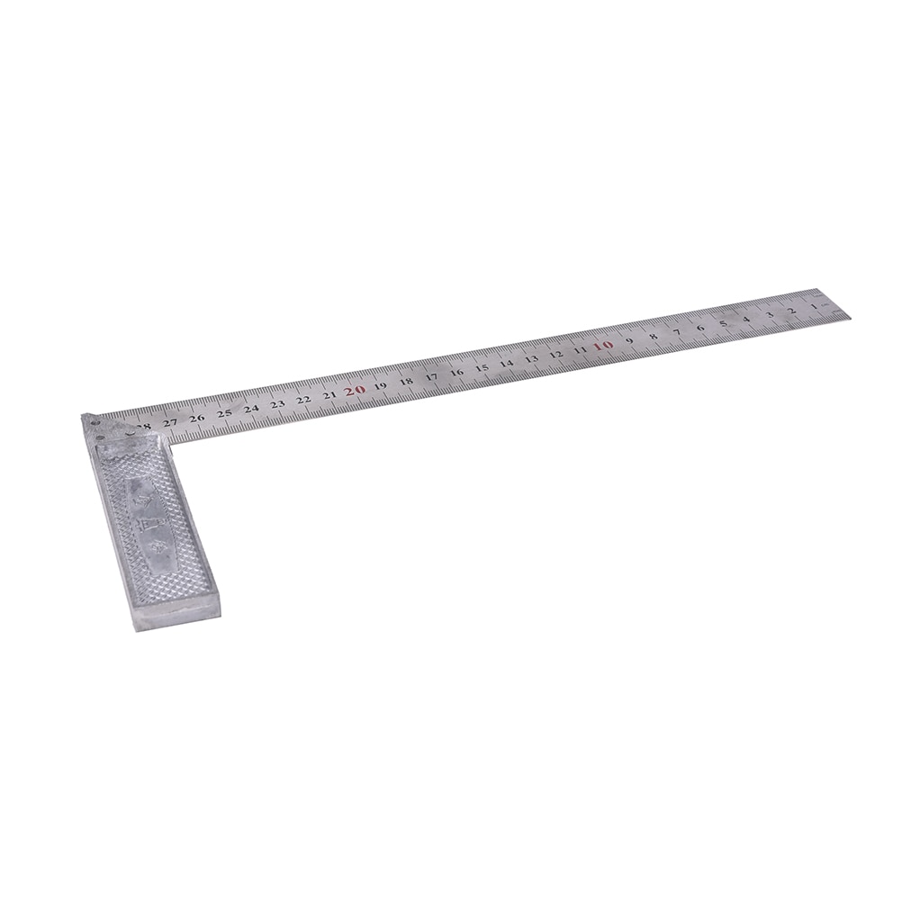30cm/12" Metal Engineers Try Square Set Measurement Tool Right Angle 90 Degrees Best