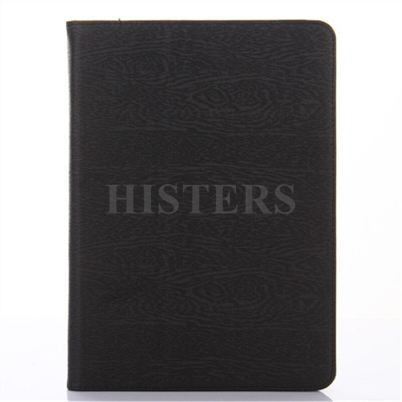Lingette gratuite + stylet + Film d'écran pour LNMBBS K-107/K107 10.1 pouces tablette Folio PU étui en cuir pour support: Noir