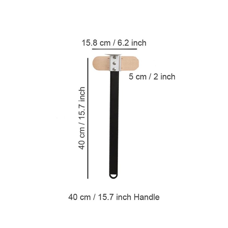 Four à Pizza , brosse de four en laiton, outils de nettoyage en cuivre grattoir grille domestique en laiton