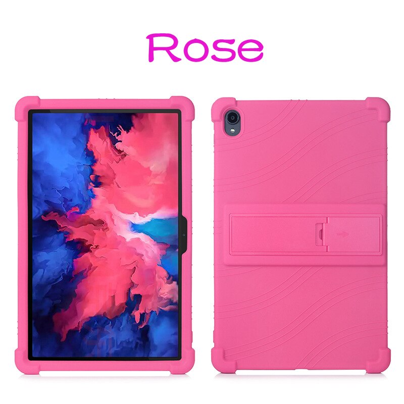 For Lenovo P11 Case Kids Silicon TB-J606F 11 Inch Silica Tablet Stand Cover for Lenovo P11 Pro TB-J706F 11.5 Inch Soft Shell