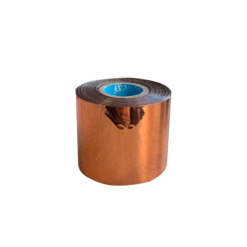 1 rol 5 cm x 120m 10 kleuren stempelfolie warmteoverdracht lamineren servet vergulden pvc visitekaartje reliëf: Bronzen