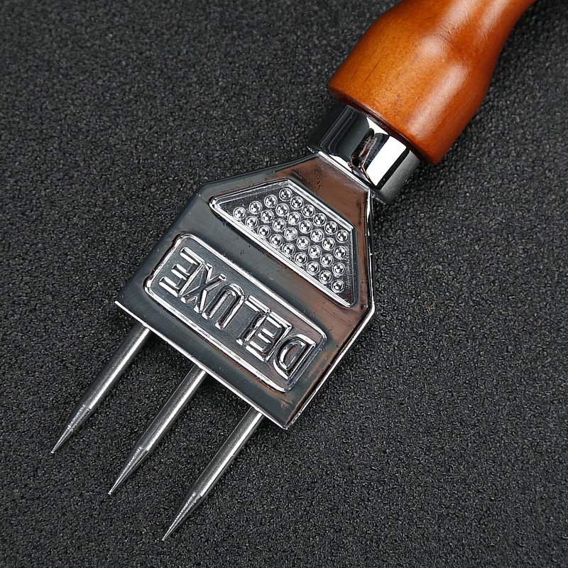 Isplock - robust isflismaskin, bartenderkniv, iskniv , 304 rostfritt stål med tre stift iskross för cocktailbartender
