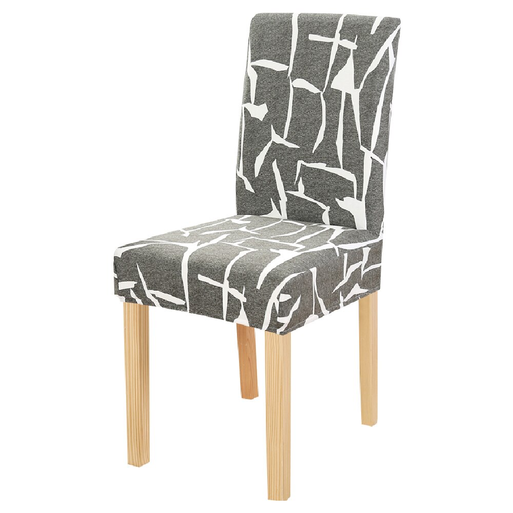 1pc- delige stoelhoes met elastische, vuilafstotende en afneembare bekleding voor dinerstoelen, bruiloften en andere evenementen.: 10