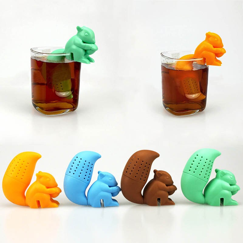 Tea Bag Food Grade Leaf Herbal Spice Filter 1 Pcs Unicorn Shape Infuser Strainers Loose Silicone