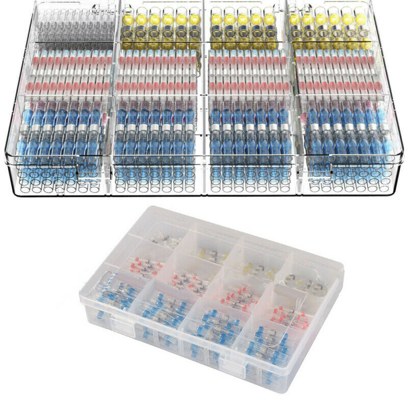 Butt Terminals Solder Sleeve Wire 250Pcs Waterproof Connector Accessory