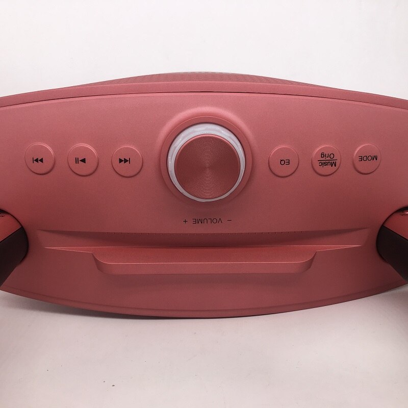 Household Wireless Bluetooth Speaker Mobile Karaoke Speaker Loudspeaker Box with Dual Wireless Microphone