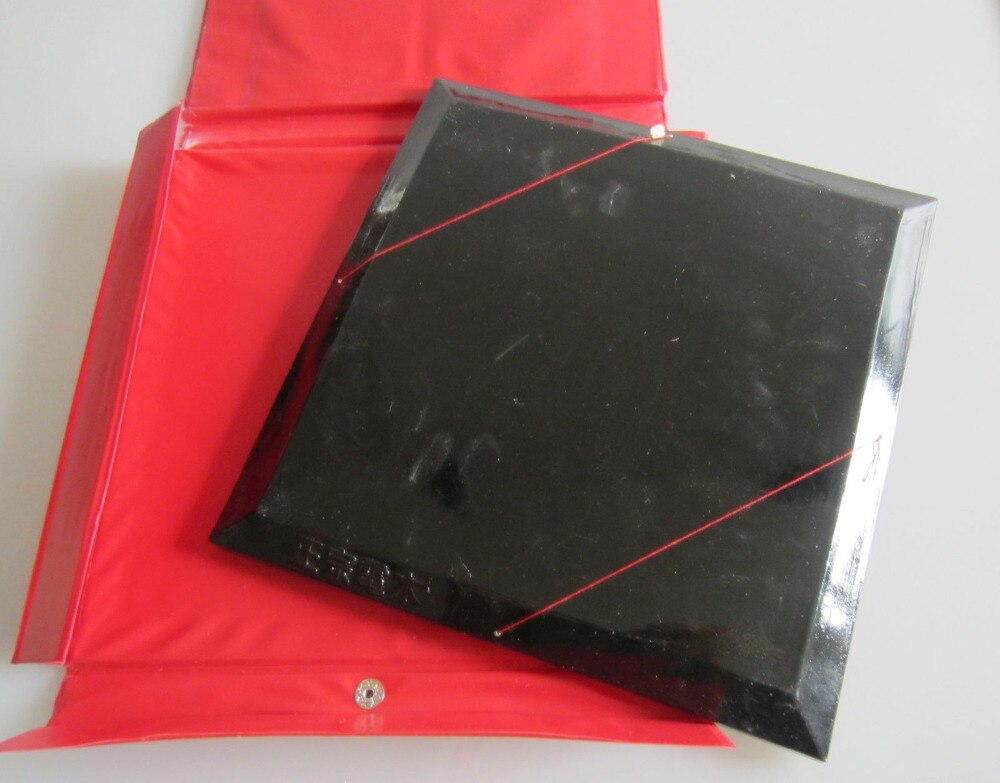 Chinese FENG SHUI Dragon Metal &amp; Hout MAGNETISCHE Kompas in RODE Plastic Case metalen handwerk