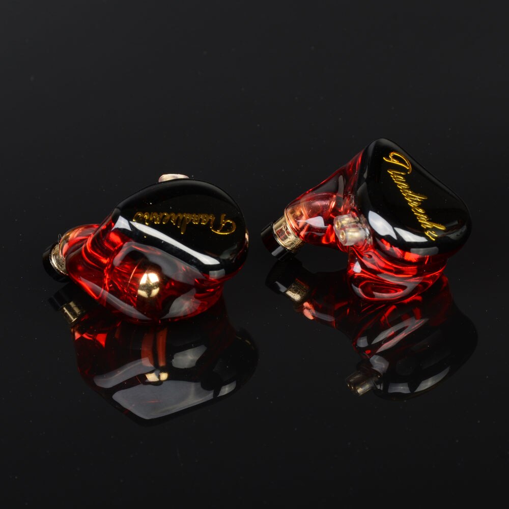avec Tuning bouche HIFI écouteurs IEM 0.78 résine écouteurs dynamique casque DJ scène Sports monocristallin cuivre mise à niveau câble