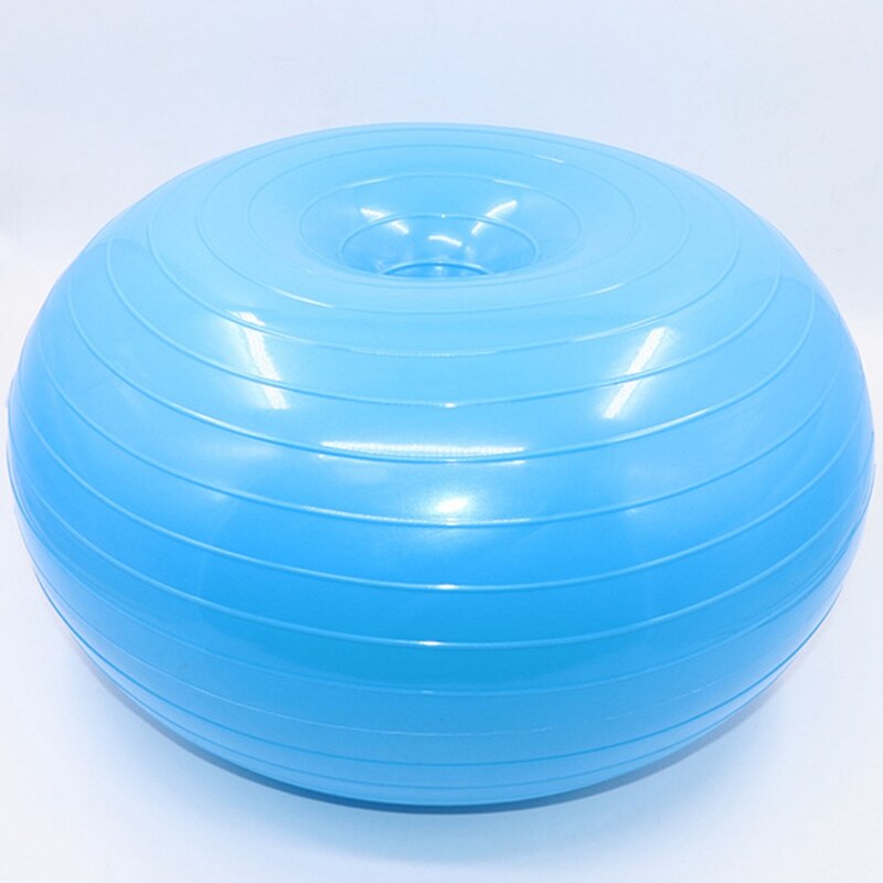 Inflatable Donut Ball with Inflatable Tube Flexible Seating Classroom Furniture Fitness Ball Suitable for Gym or Home