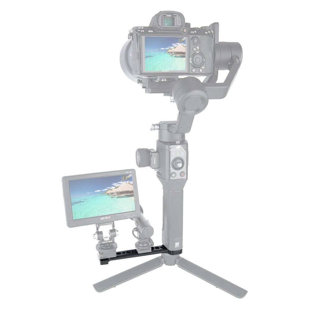 Niceyrig para guindaste roninsc zhiyun ii, v2 zhiyun, placa de montagem gimbal, conta de capinação laboratório moza