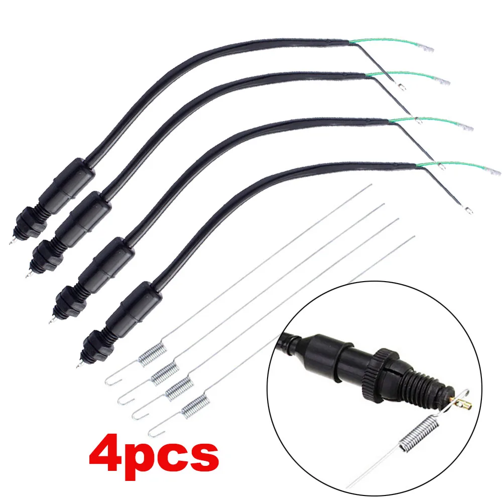 Interruttore freno posteriore Interruttore luce freno Cavo a vite con molla per scooter ciclomotore moto moto ATV andare KART