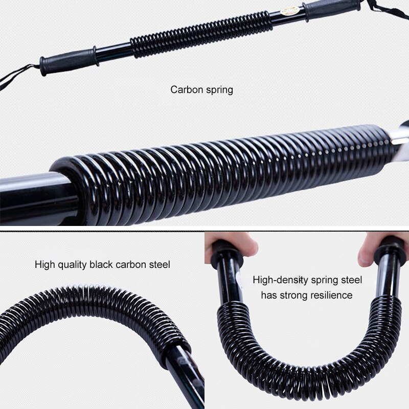 Ressort barre force barre de pliage entraînement gymnastique exercice sport Fitness bras force dispositif poignet force dispositif friser bras Muscl