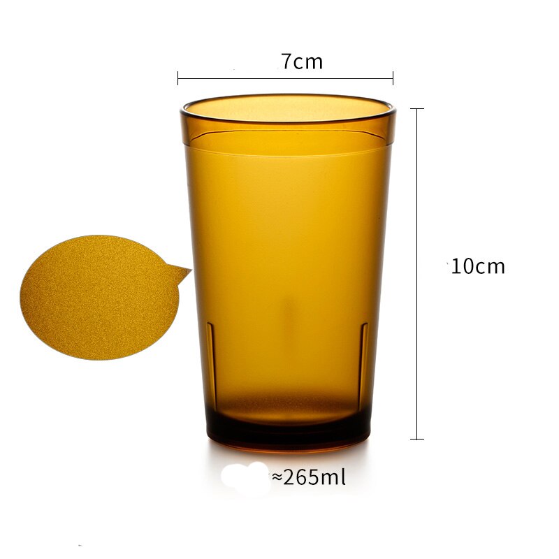 6pcs Acrylic Drinking Glasses Set Plastic Tumblers Plastic Cups Dishwasher Safe Cups Glassware Unbreakable Plastic Drinking Set: Maroon Matte 9oz