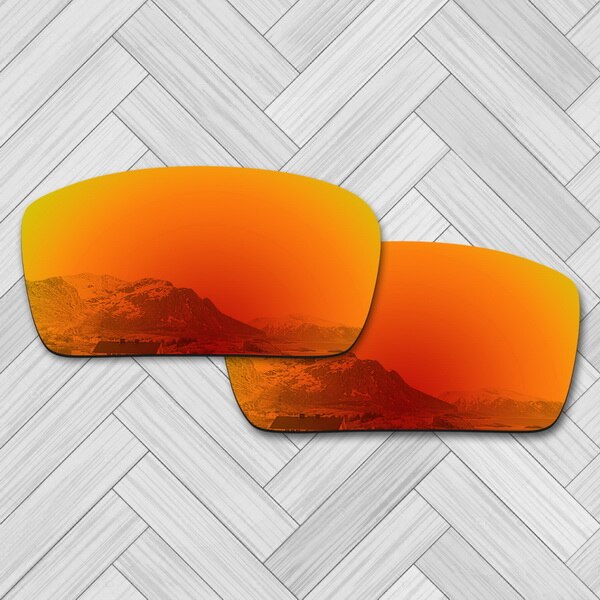 E.o.s 20 + opções substituição da lente para óculos de sol oakley gascan: Fire Red Mirror