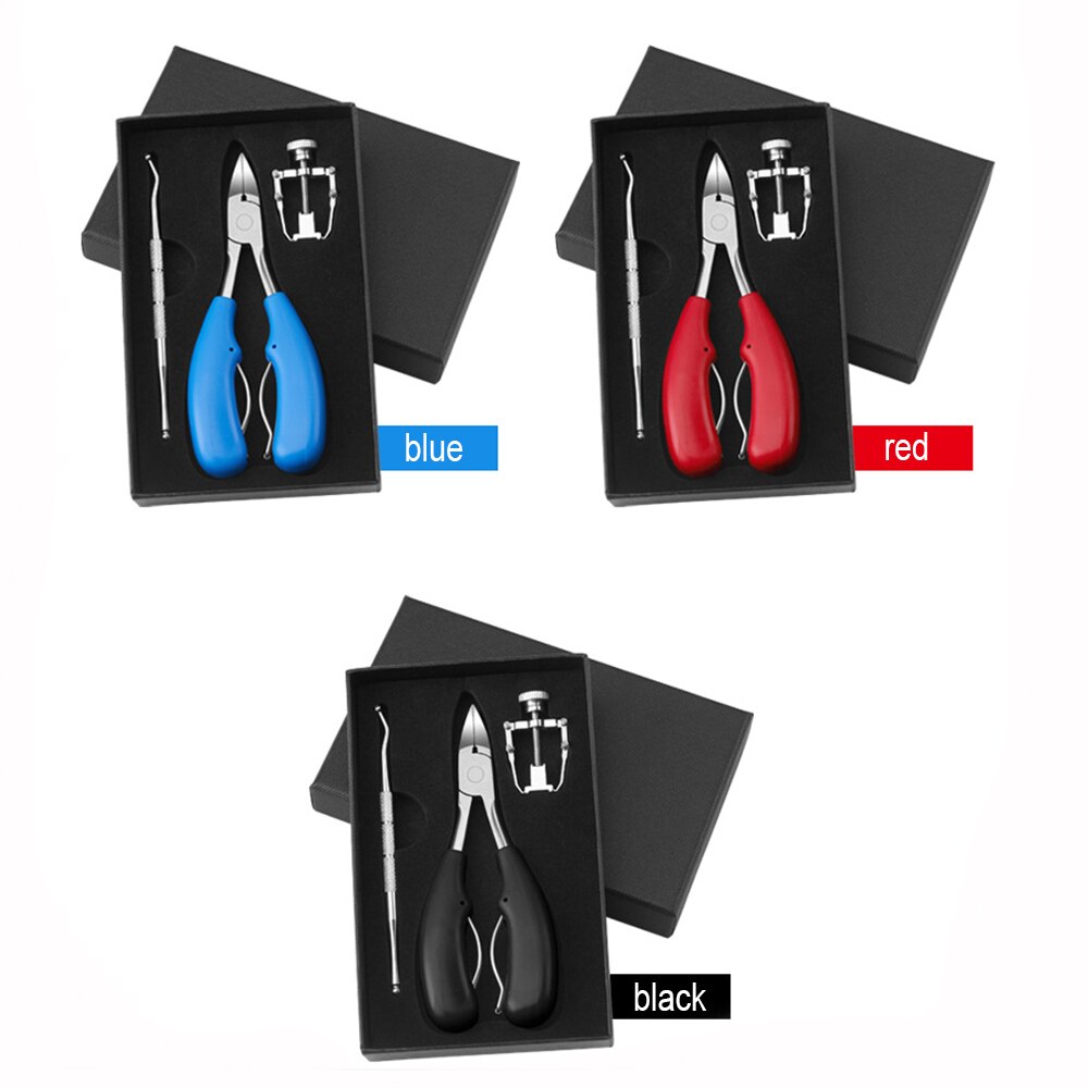 Toenail Scissors Sharp Stainless Steel Heavy Duty Toenail Clippers for Thick or Ingrown Nail Soft Non-Slip Handle Pedicure Kinfe