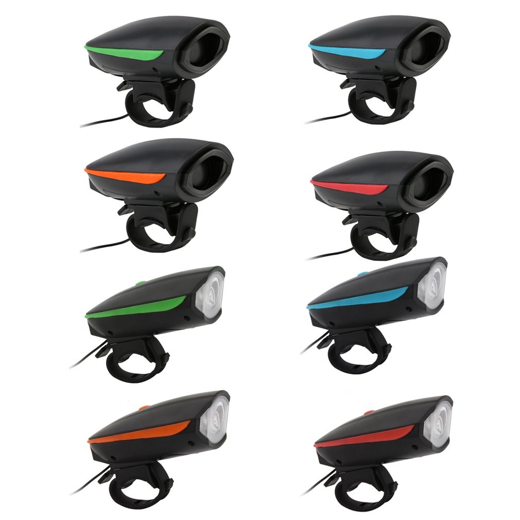 140db Fahrrad Glocke Elektrische Radfahren Lenker Horn Laut Außen Alarm Glocke Für Sicherheit Nacht Reiten Fahrrad Zubehör USB Aufladen