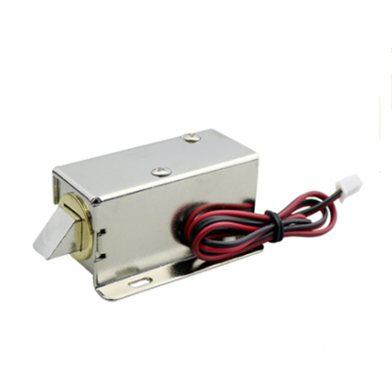 DC12V 24V small electric Bolt lock storage cabinets electronic lock mini electric bolt lock drawer file cabinet lock