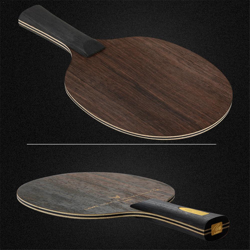 LOKI V9 Ebano Professionale Tavolo di Carbonio Pong pagaia lama 9 Strati ping Pong pipistrello per un Rapido Attacco ciclo continuo unità Lettori