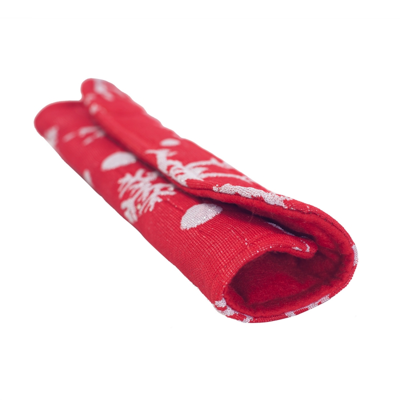 3 stks/set Kerst Decoratie Koelkast Cover Deurklink Keukenapparatuur Decoratie antislip Handschoenen Voor Koelkast: Default Title