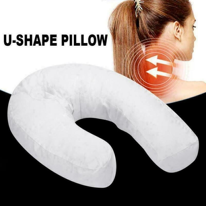 Side Sleeper U-Shaped Pillow Sleep Buddy Orthopaedic Back Neck Support