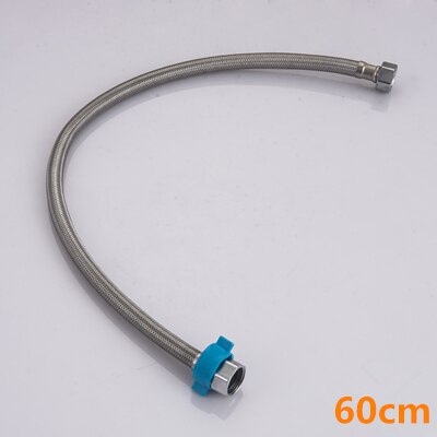 G1/2 304 Stainless steel toilet plumbing hose angle valve hose Water Heater Flexible Plumbing Hose braided hose Mci: Mci-P004-60cm