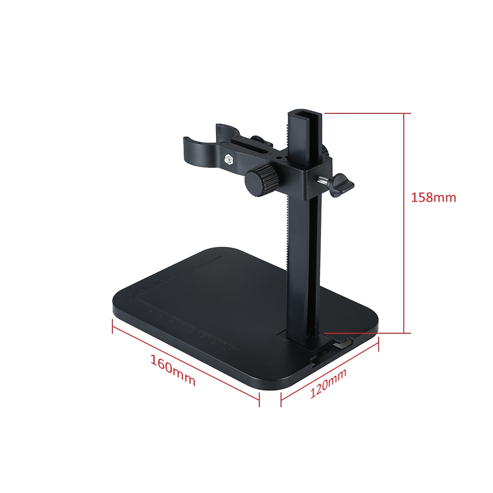 Microscope Part Accessories USB Digital Microscope Stand Holder Light Weight Adjustable Height Bracket Mini Foothold Table Frame