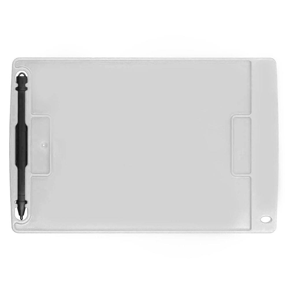8.5 Inches LCD Screen Writing Pad Digital Drawing Pad Handwriting Board Portable Electric Board For Home Office supply: White