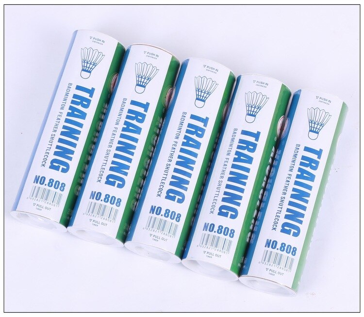 Duurzaam Glory Nylon Shuttle 6 Stuks Geel Plastic Training Bal