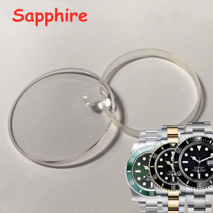 Watch lens 40MM universal sapphire glass mirror: Default Title