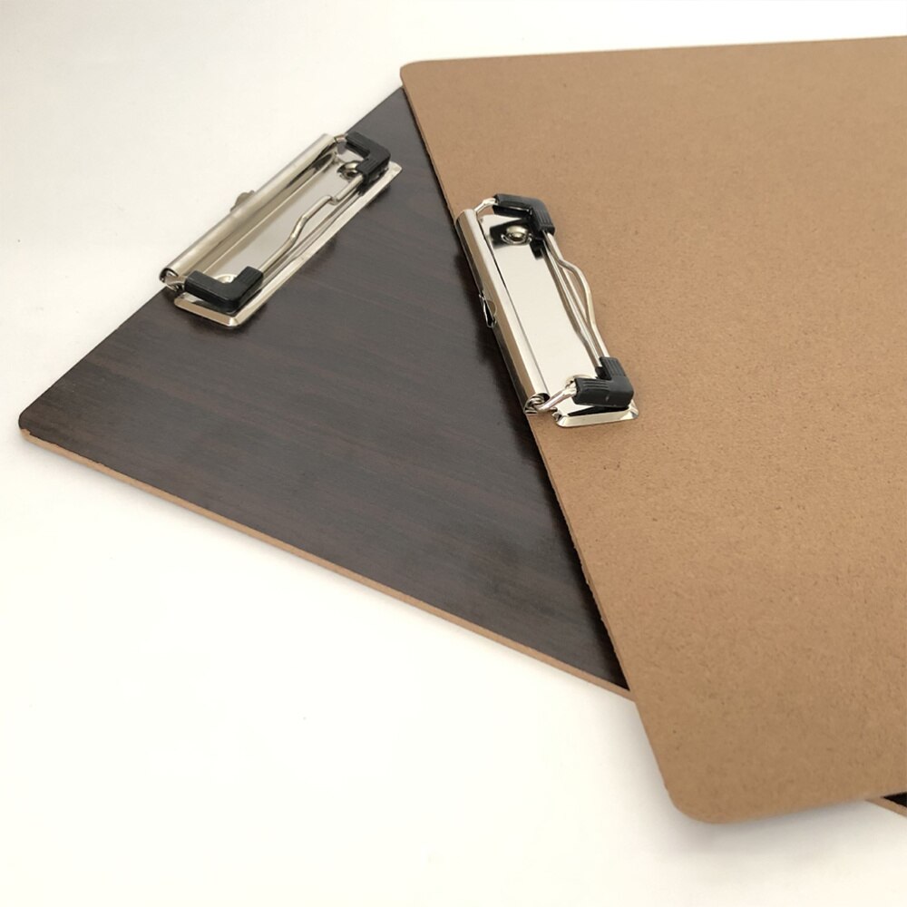 10Pcs Paper Holder Durable A4 Size Plastic Practical Memo Folder Paper Holder Profile Clipboard for School Office Classroom