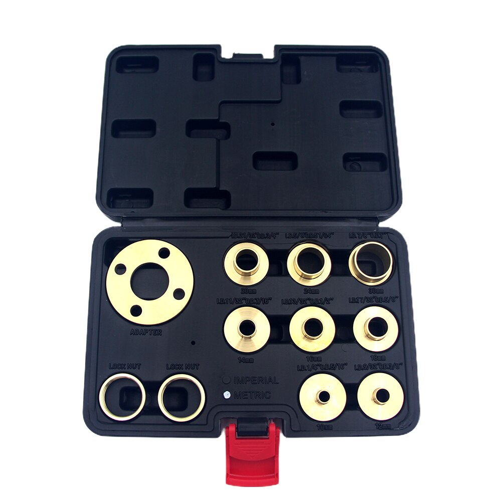 Router Bus Set Dct Messing Router Bus Set Trimmen Machine Met Lock Noten Template Gidsen Mechanische Reparatie Onderdelen Kit