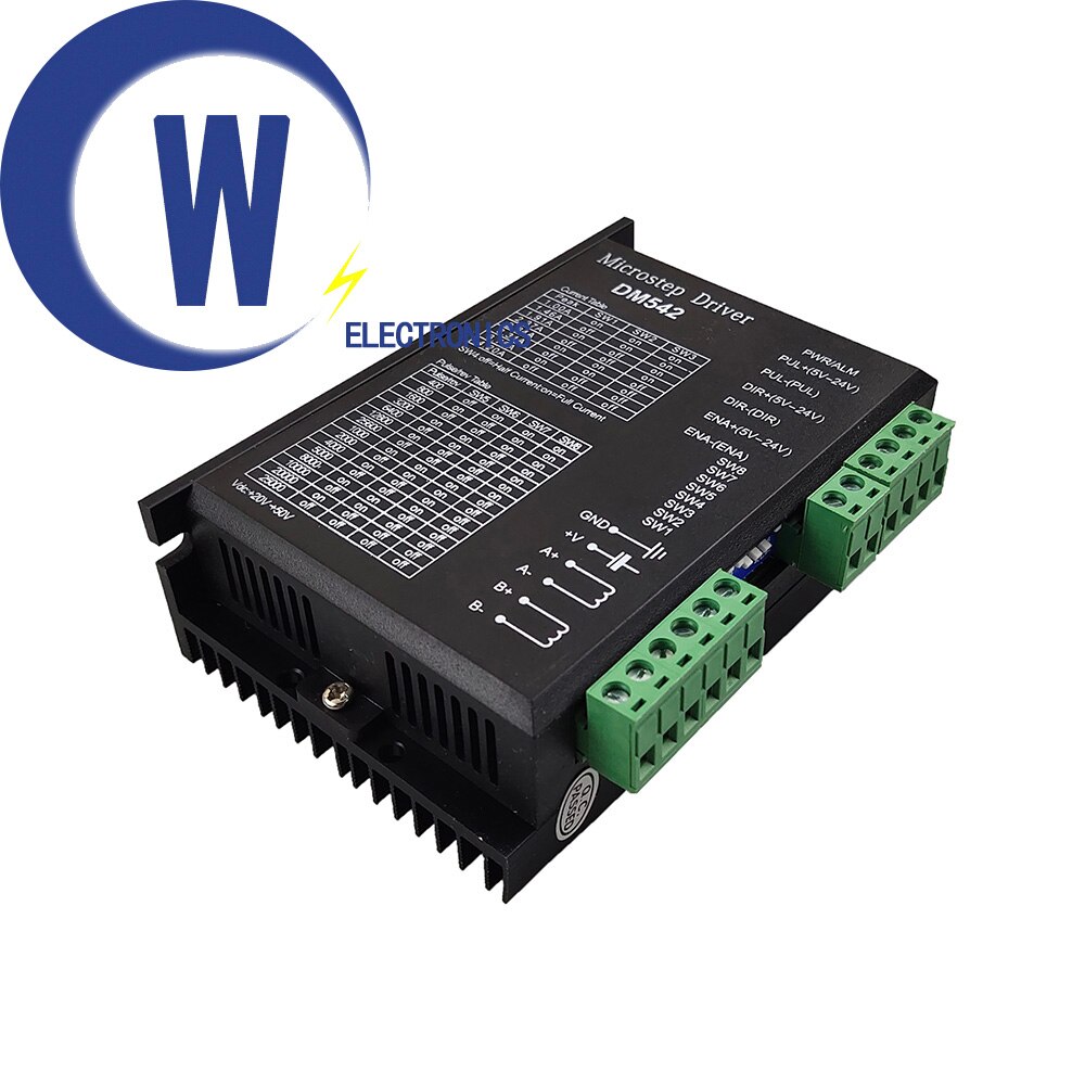 DM542 Stepper Motor Controller Leadshine 2-phase Digitale Schrittmotor Motor Fahrer 18-48 VDC Max. 4,2 EINE für 57 86 Serie Motor.